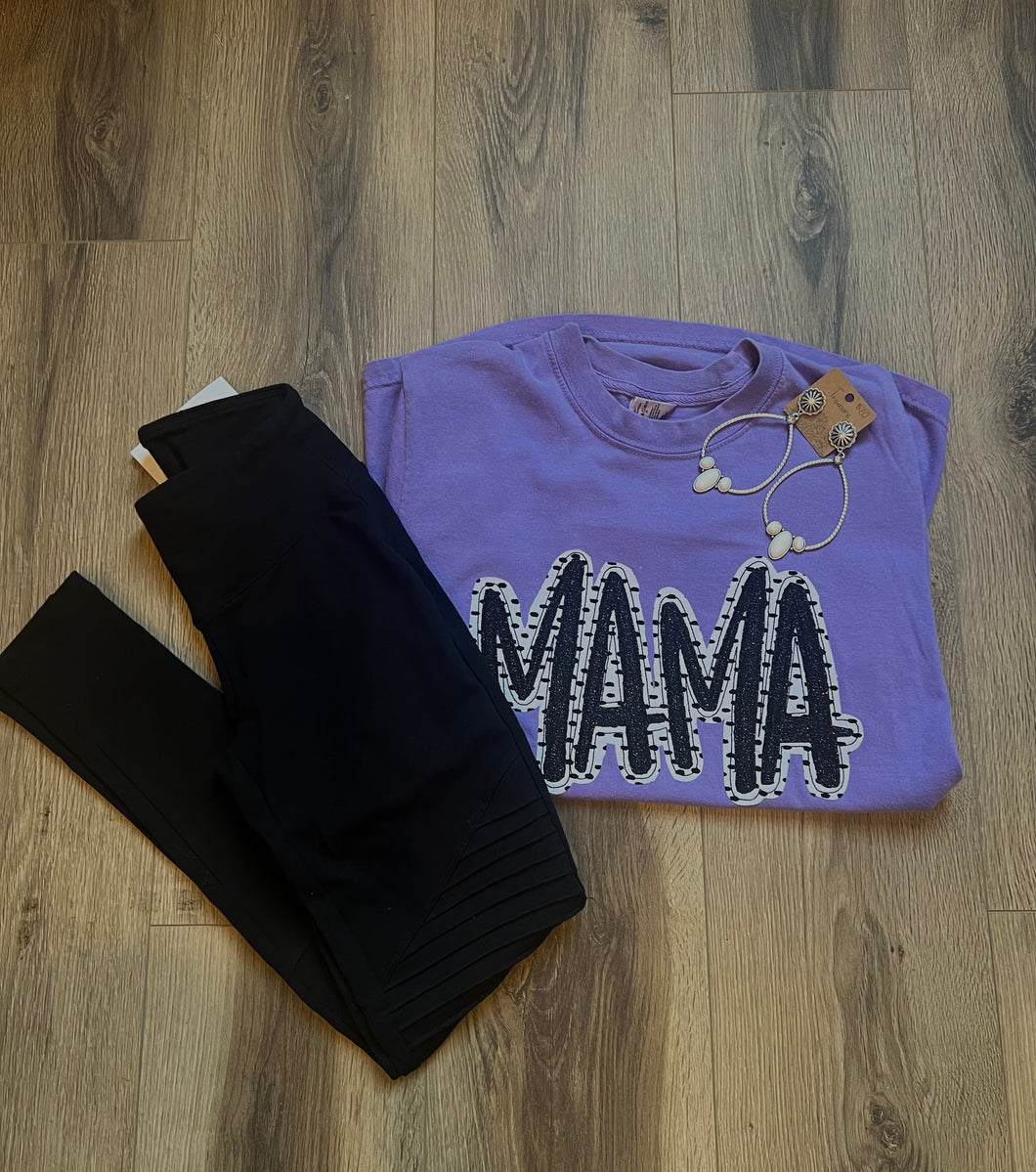 Purple “Mama” Tee