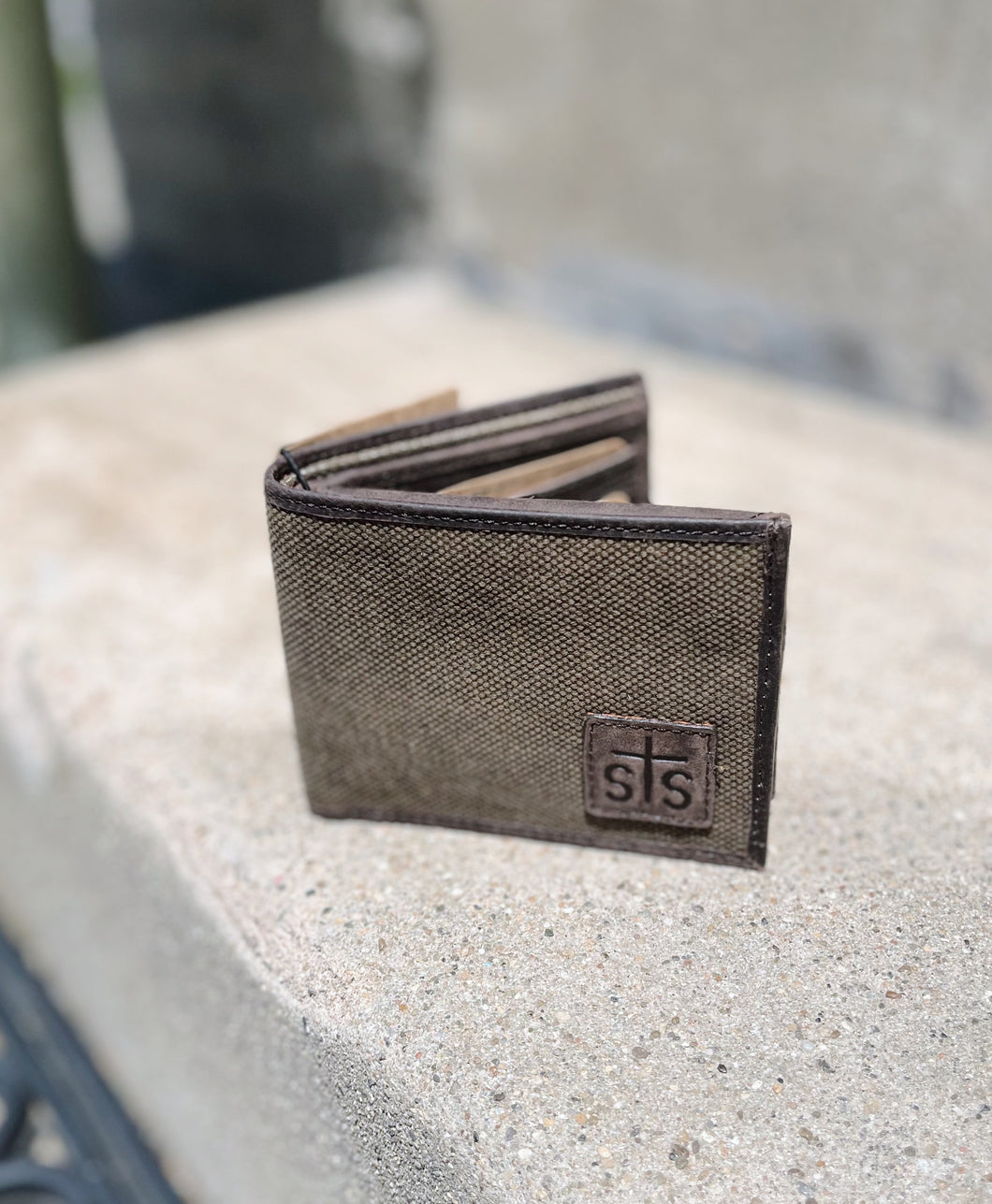 STS Canvas Bifold Wallet