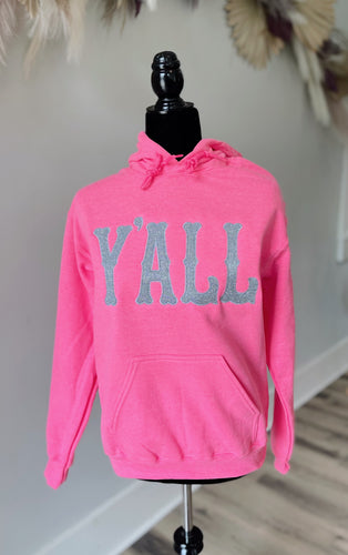 Y’all Embroidered Hoodie