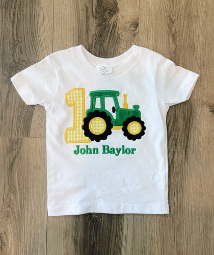 Tractor Birthday Tee