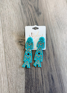 Turquoise Mama Earrings