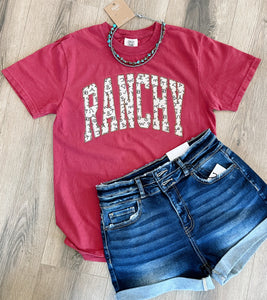 Ranchy Embroidered Tee