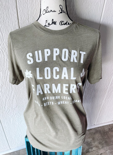 Support Local Farmers Tee