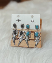 Load image into Gallery viewer, Lightning Bolt Earrings