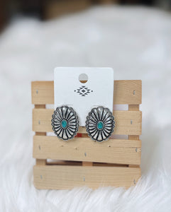 Chelsea Concho Earrings