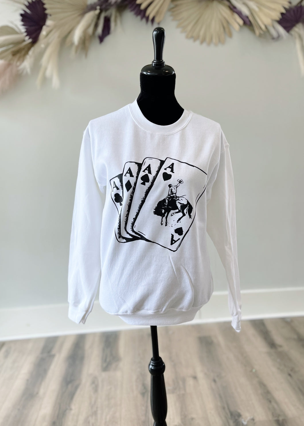 4 Aces Crew Sweatshirt