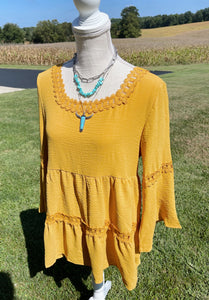 Mustard Blouse