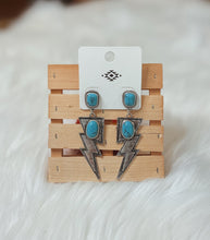 Load image into Gallery viewer, Lightning Bolt Earrings