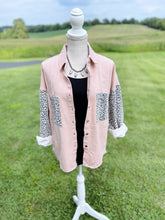 Load image into Gallery viewer, Pink Denim Jacket